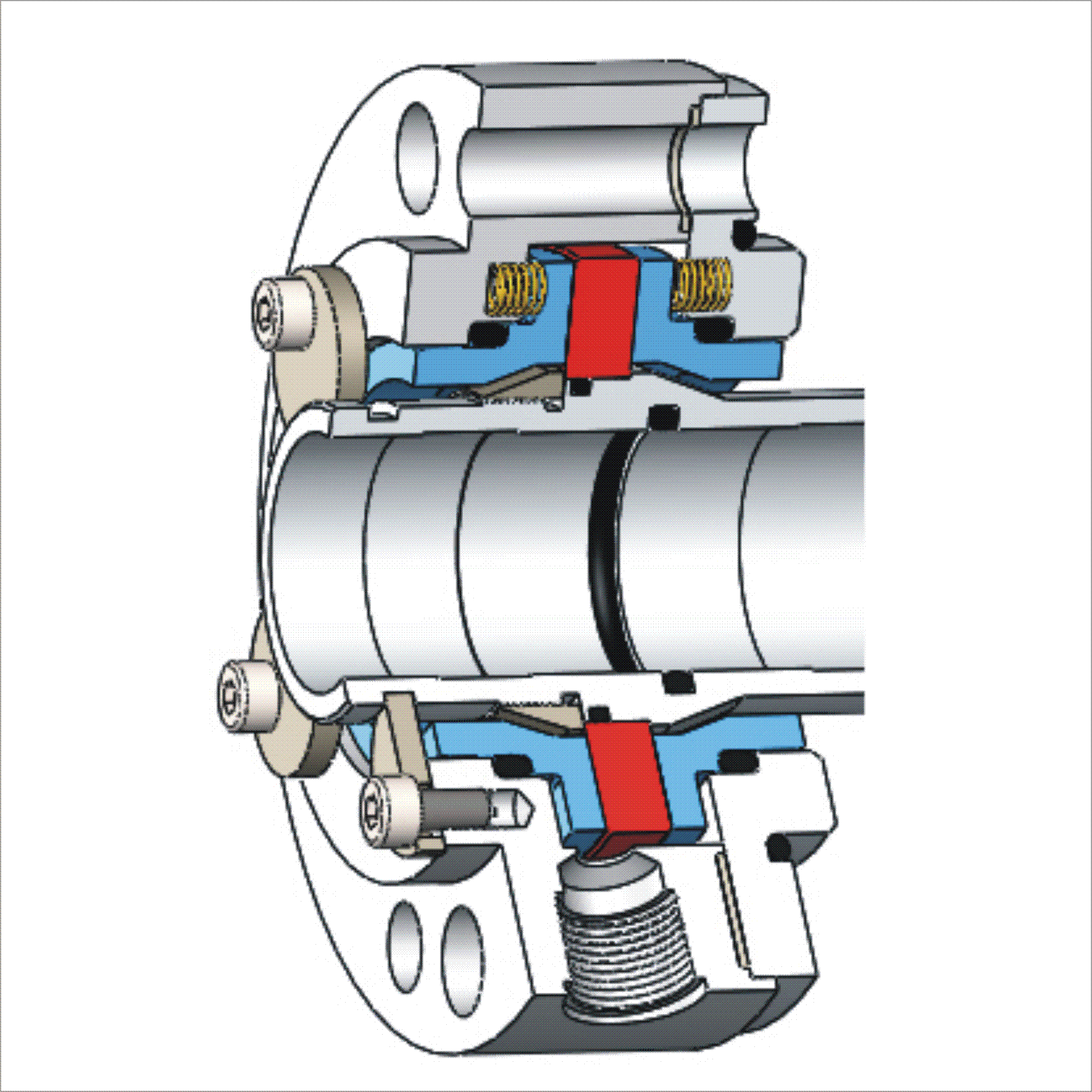 DG122泵用静止式双端面干气密封